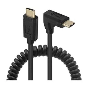 Qaoquda Cable USB 3.1 tipo C ángulo de 90 grados USBC_3