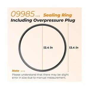 Paquete de 2 anillos de sellado de latas a presión 09985 y_7