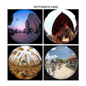 Lente ojo de pez de 180 para iPhone Samsung Pixel_6