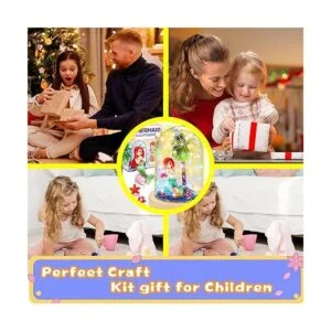 YOFUN Haz tu propia luz nocturna de sirena regalos de_6