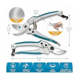 Juego de herramientas de jardinería de acero aleado juego_2