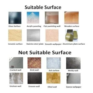 20 pares de 40 estampados de calcomanías negras para_5