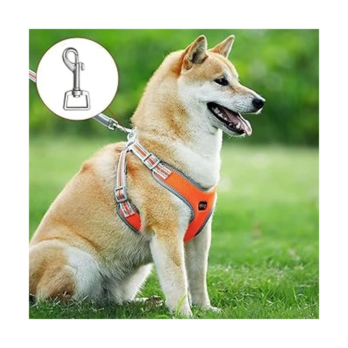 Ganchos giratorios para correa de perro cierre de correa_4