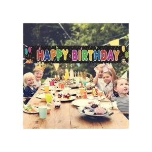 Pancarta de felicitación de cumpleaños para patio con_3