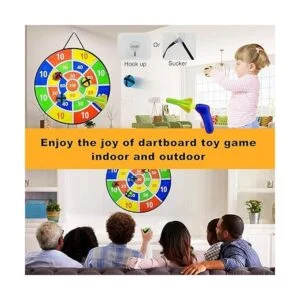 Tablero de dardos de 26.0 in para niños 12 bolas_6