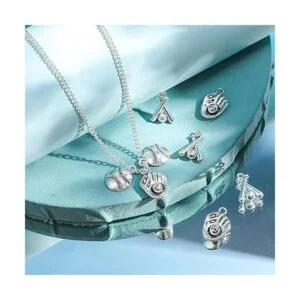 Junkin 120 dijes de béisbol de aleación de plata de_5