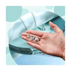 Junkin 120 dijes de béisbol de aleación de plata de_3