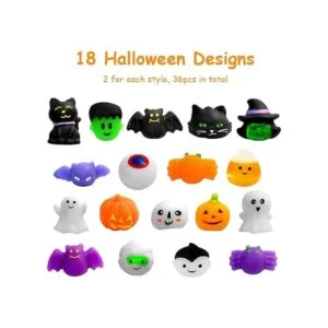 Waybla Paquete de 36 juguete de piezas de Mochi de_2