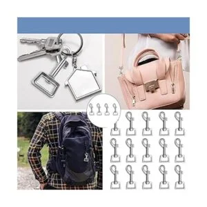 Ganchos giratorios para correa de perro cierre de correa_5