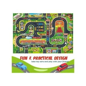 Oriate Tapete de juguete para niños tapete de juego de_5
