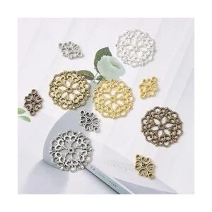 Pandahall 80 piezas de 1.142 in de estilo tibetano de_3