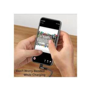 Paquete de 2 cables de carga para iPhone de 90 grados_4