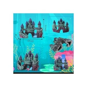 Kit de decoración de acuario de 13 piezas juego de_5
