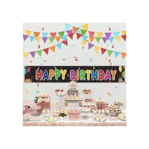 Pancarta de felicitación de cumpleaños para patio con_4