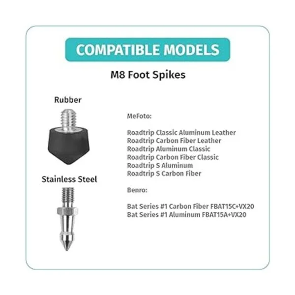 FotoTech 3 patas universales de goma antideslizantes_4