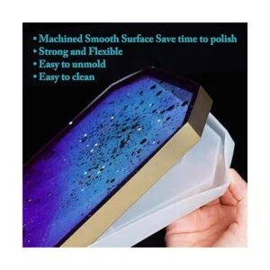 NiArt Bandeja de servir con forma de octágono resina_7