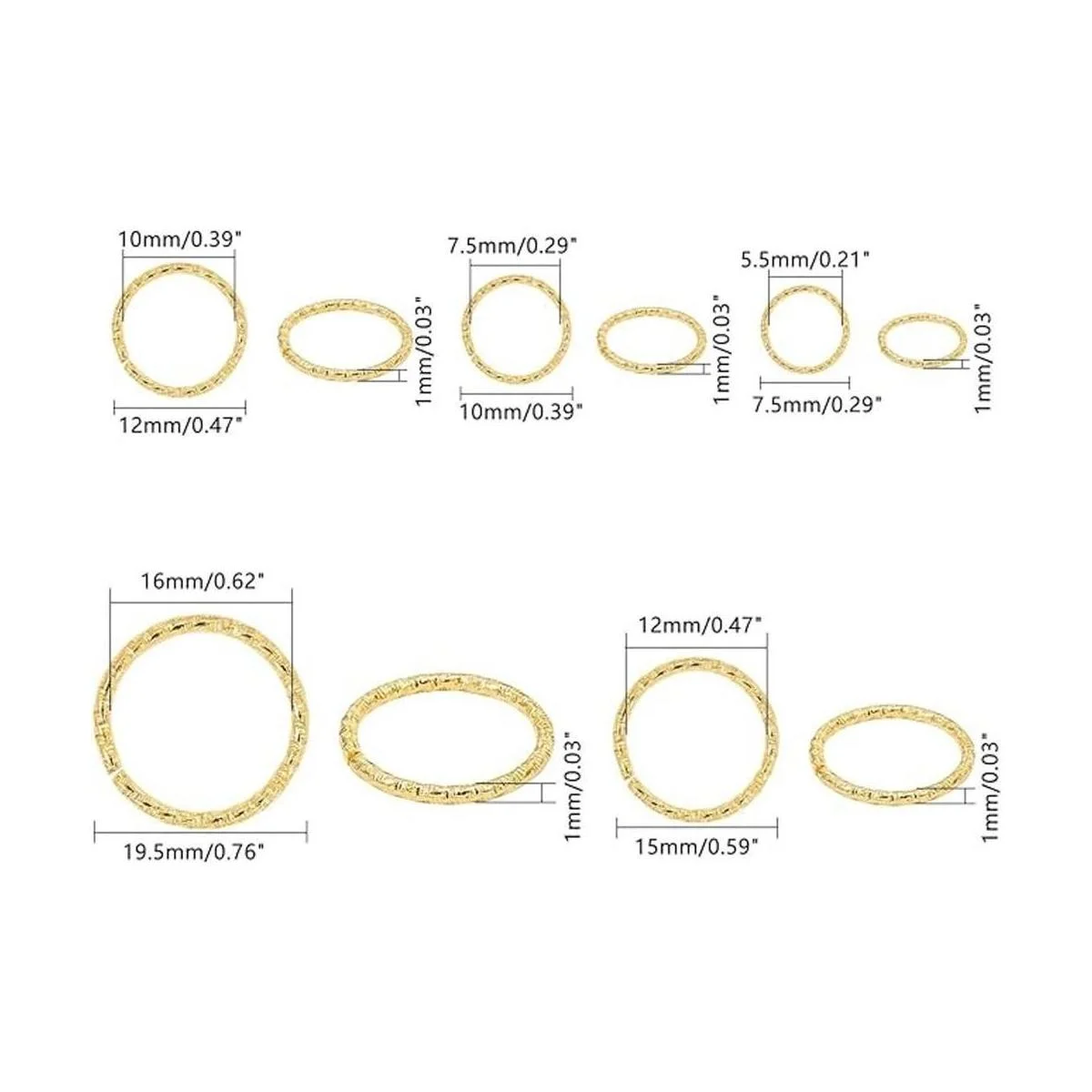 PH PandaHall Anillos Twist OpenJump 760 anillos de hierro_6