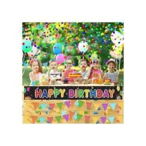 Pancarta de felicitación de cumpleaños para patio con_5