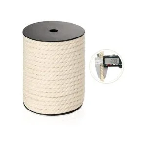 Cordón de macramé de 0.315 in x 33 yardas cuerda de_3