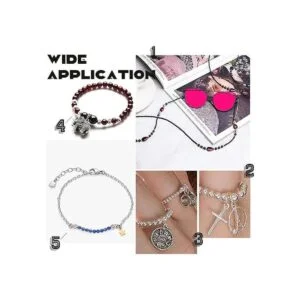 UNICRAFTALE Acerca de 100 piezas de 5 tamaños de 3 a 0.315_5