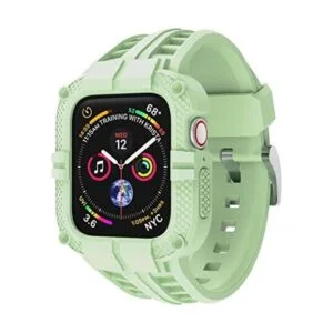TENGINE Funda con correa compatible con Apple Watch de_1
