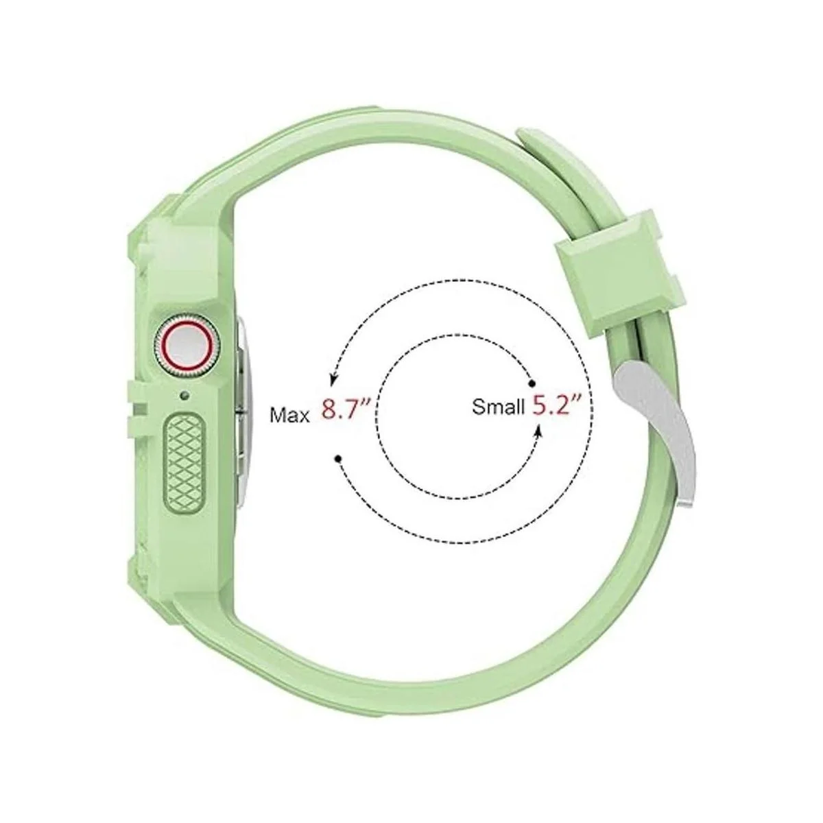 TENGINE Funda con correa compatible con Apple Watch de_4