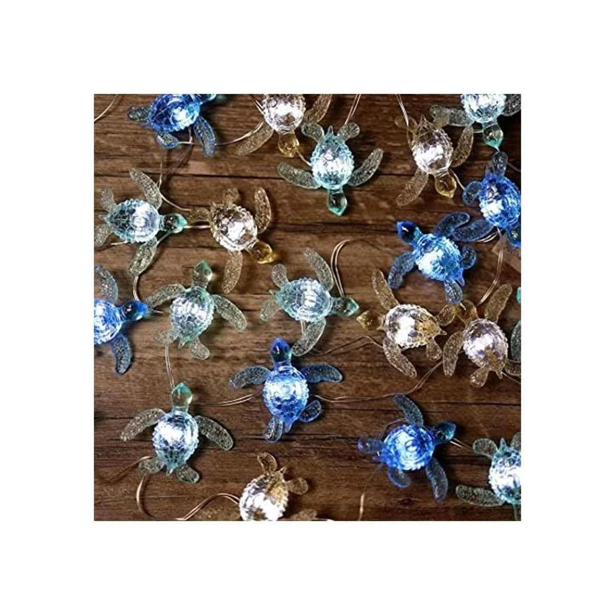 Decoración temática del océano Tortuga en la playa Luces_1