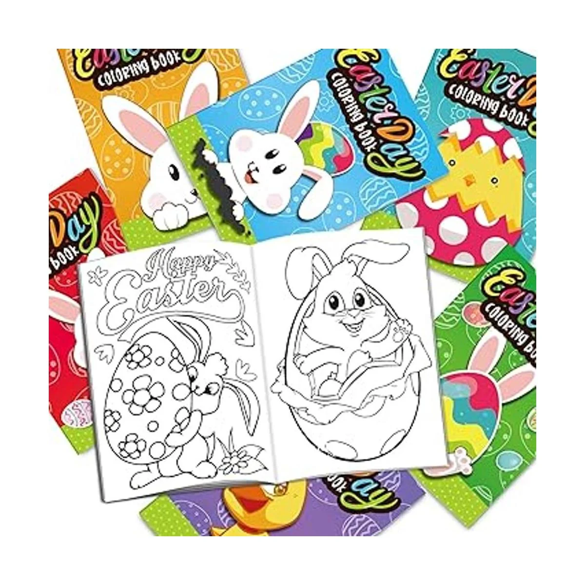 Día de Pascua Libros para colorear Niños Actividades de_5