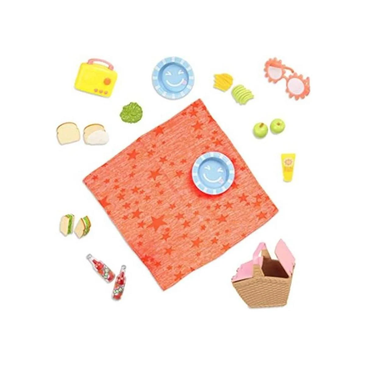 Battat Juego de muñecas para niñas con purpurina GG_1