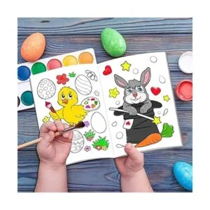 Día de Pascua Libros para colorear Niños Actividades de_6