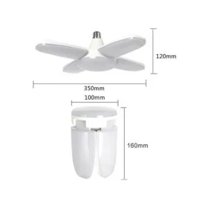 FOROUREYES El nuevo ventilador plegable de 60 W blanco_3