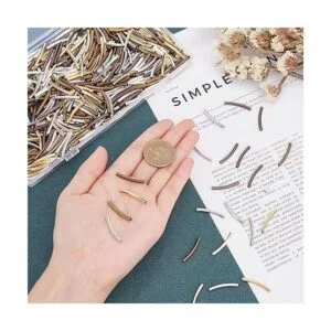 PH PandaHall 500 cuentas espaciadoras de tubo de fideos 5_4