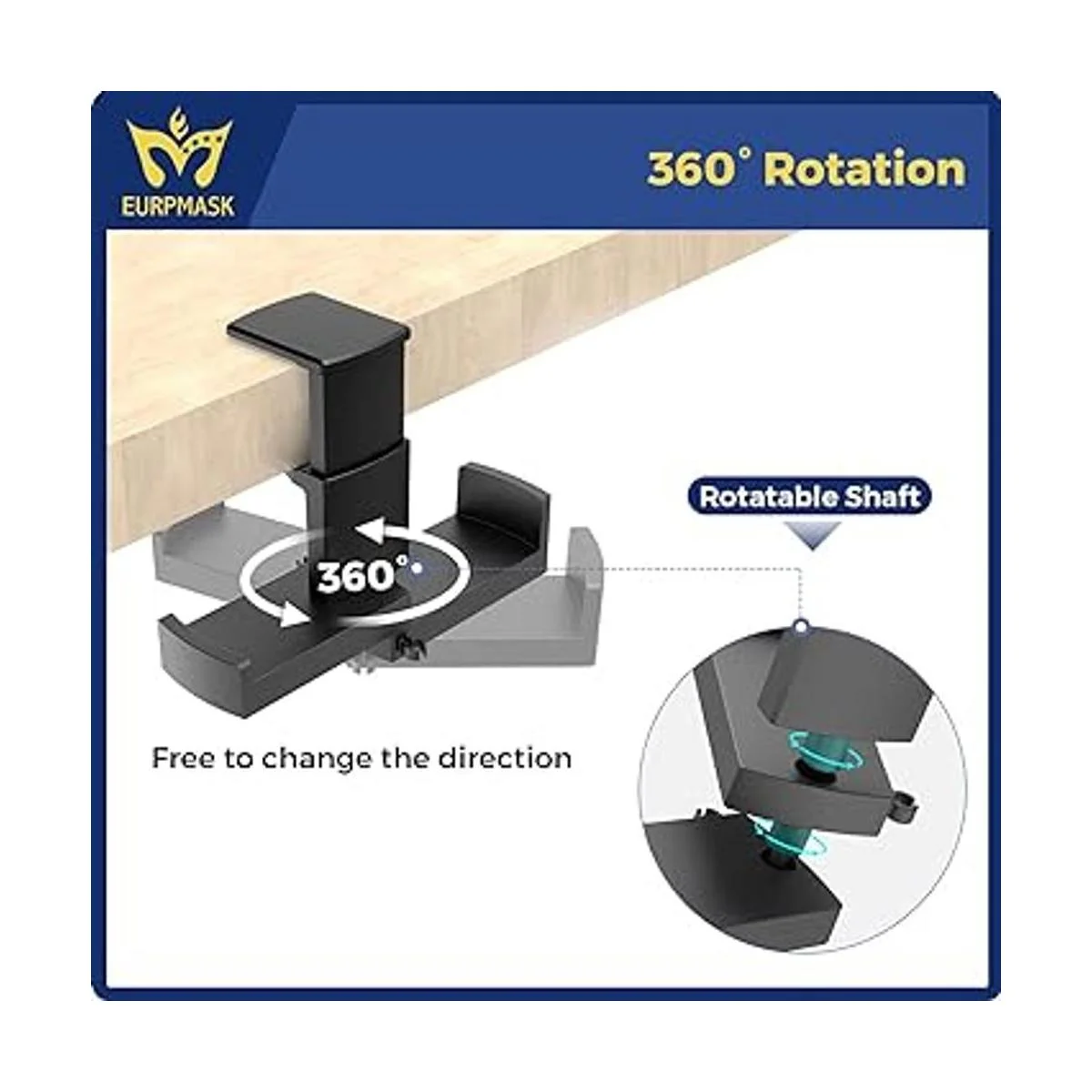 Soporte para auriculares para juegos de PC soporte de_3