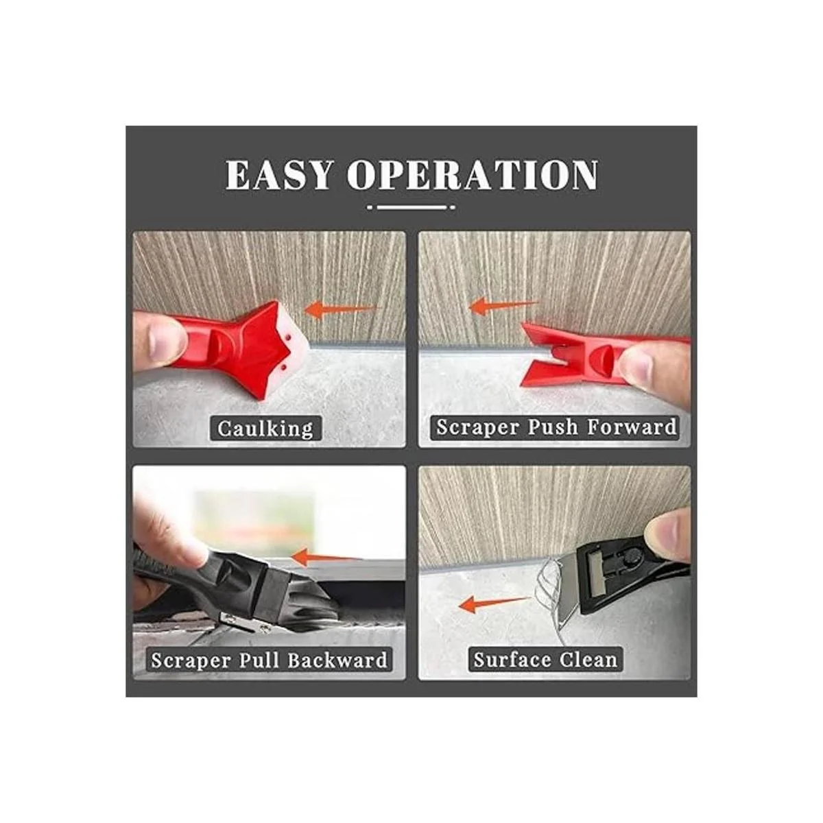 Herramienta de calafateo Kit de herramientas para quitar_4