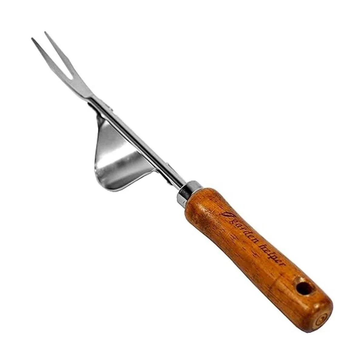 Extractor de malas hierbas de acero japonés resistente con_5