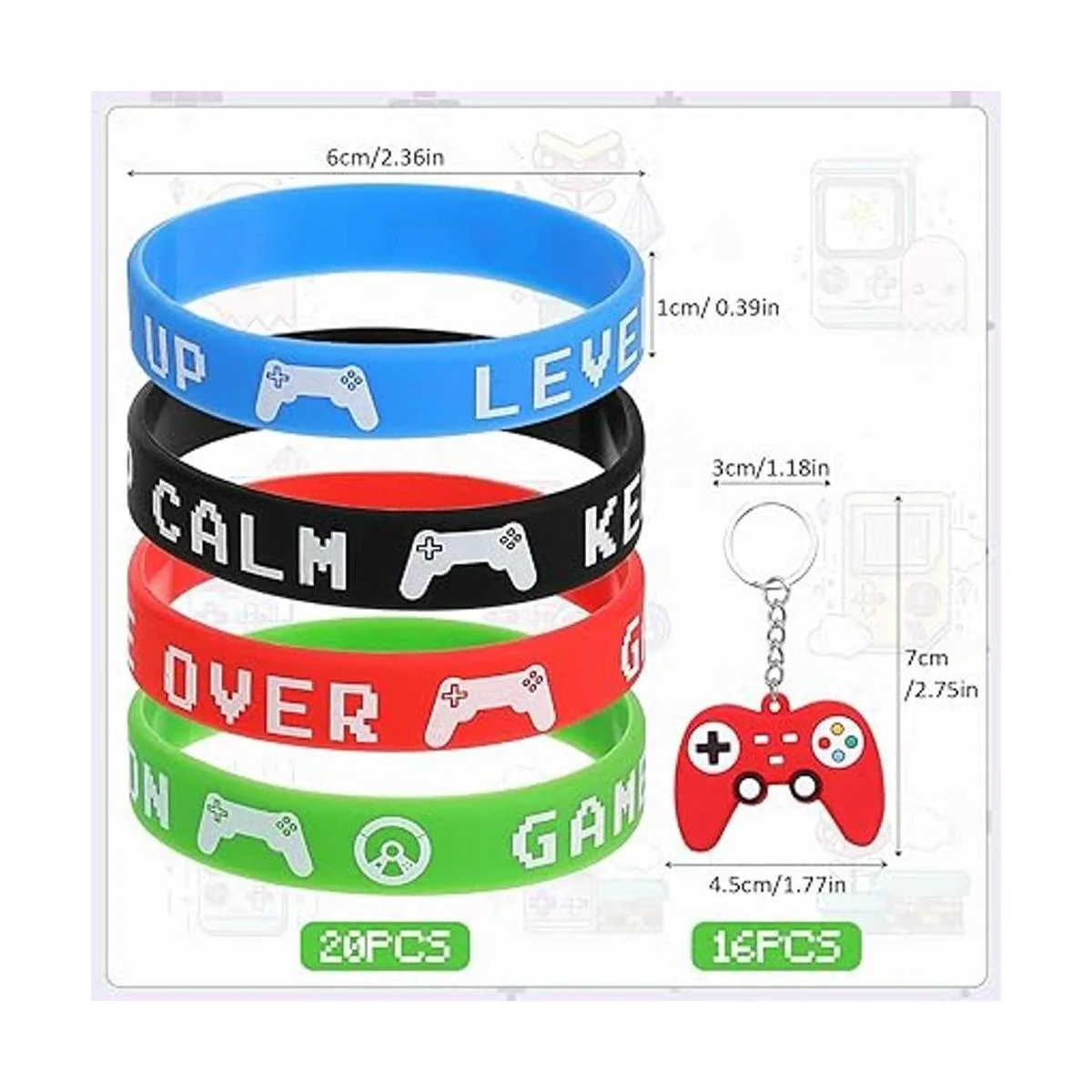 El juego de 60 piezas de suministros de fiesta de_2