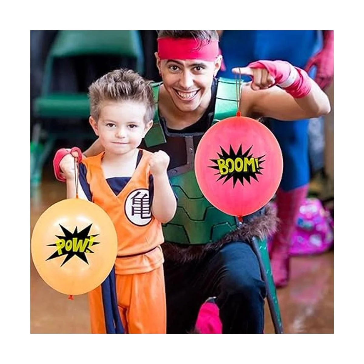 Paquete de 30 globos de héroe para niños suministros de_2