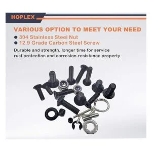 HOPLEX Kit de tornillos RC de 522 piezas juego de caja de_3