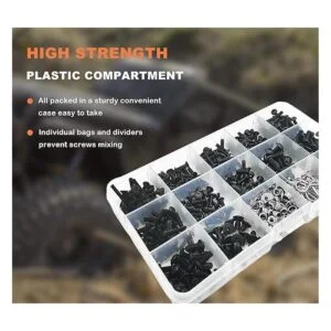 HOPLEX Kit de tornillos RC de 522 piezas juego de caja de_4