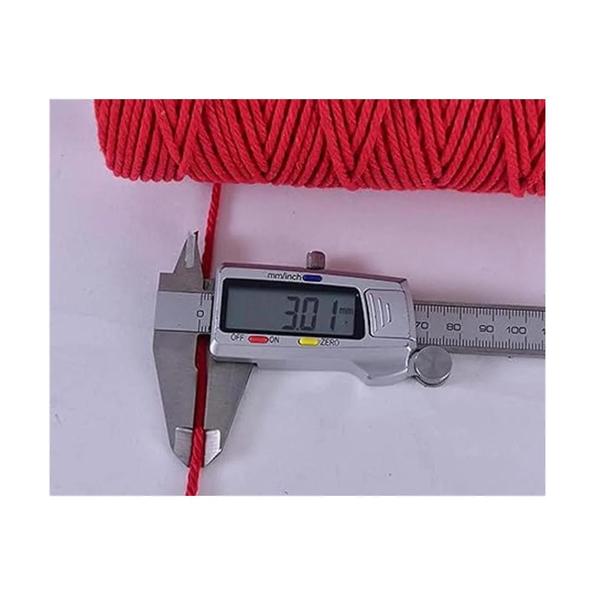 FLIPPED Cordón de macramé 100 natural 0.118 in x 328_4