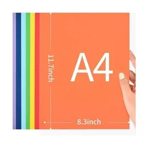 Wenmer Papel de colores A4 para impresora de colores 100_5