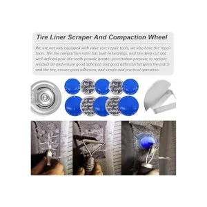 Wokape Kit de parches de neumáticos resistente incluye_4