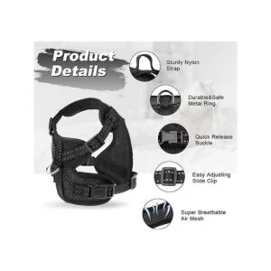 Supet Juego de arnés y correa para gatos pequeños a_2