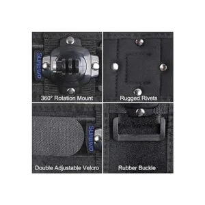 Correa de montaje de brazo giratorio de 360 grados_3