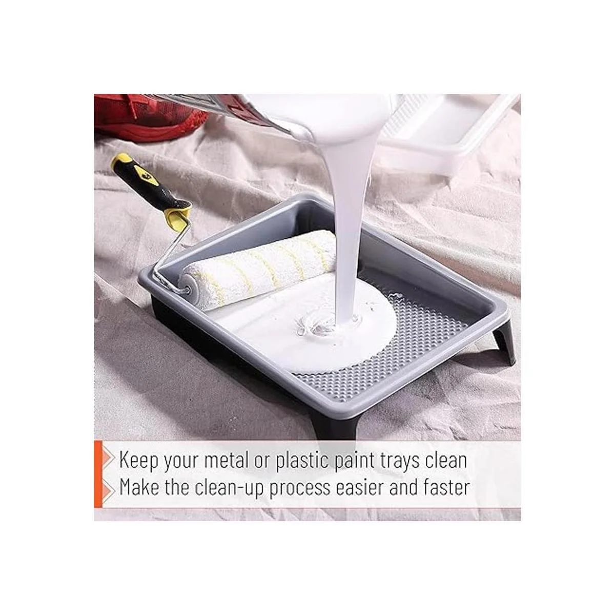 Bates Revestimiento de bandeja de pintura 9 pulgadas_7