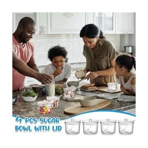 Azucarero de acrílico transparente con tapa cuchara de_7