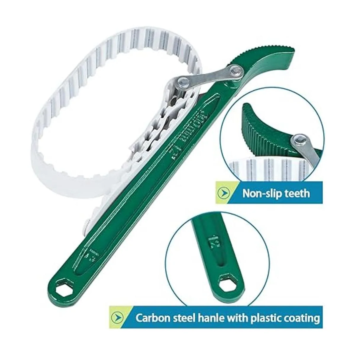 Skelang Llave de correa ajustable de 12.0 in con_5