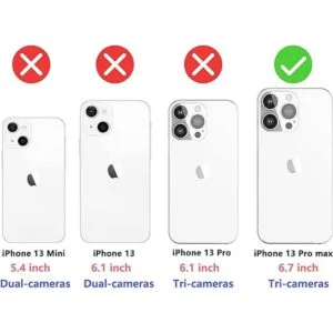 Tekcoo Funda tipo cartera para iPhone 13 Pro Max 6.7_2