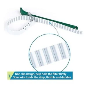 Skelang Llave de correa ajustable de 12.0 in con_4