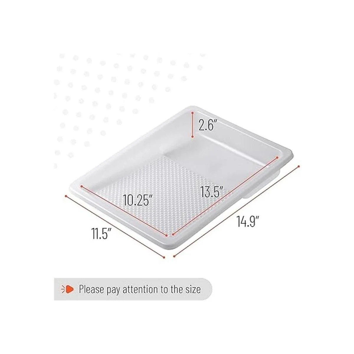 Bates Revestimiento de bandeja de pintura 9 pulgadas_3